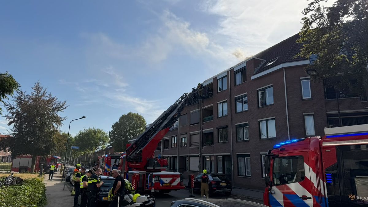 Brand uitgebroken in Maastrichts gebouw