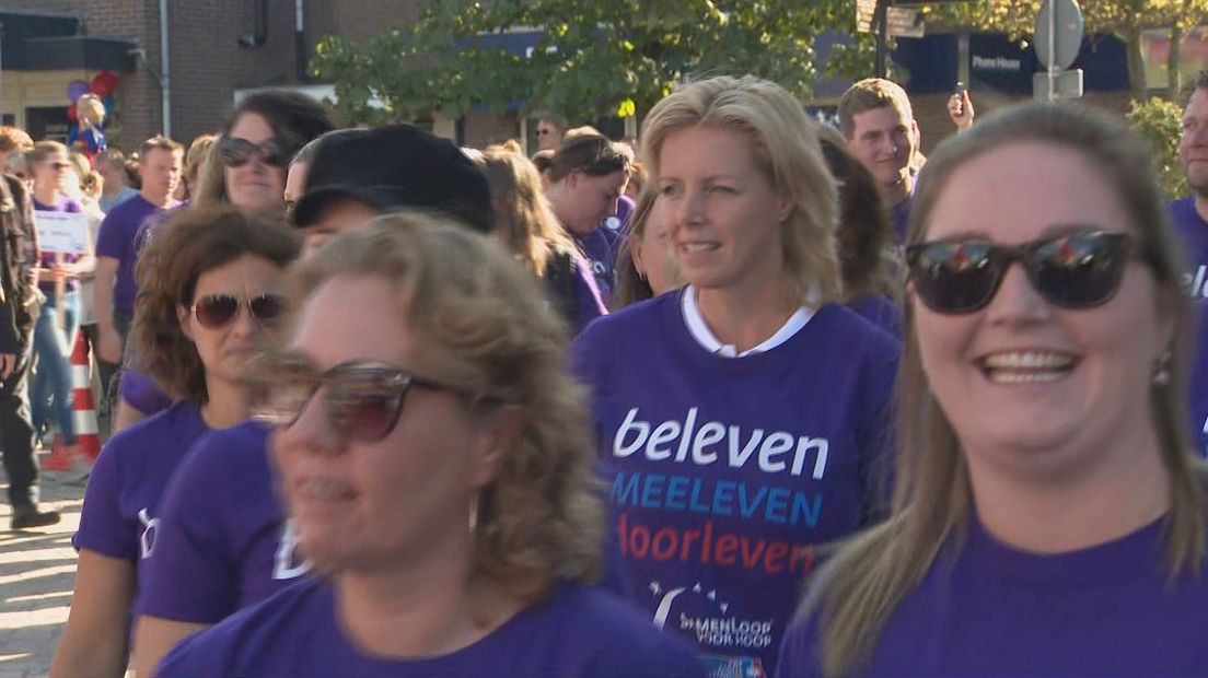 Grootste Samenloop voor Hoop van Nederland van start gegaan in Tubbergen