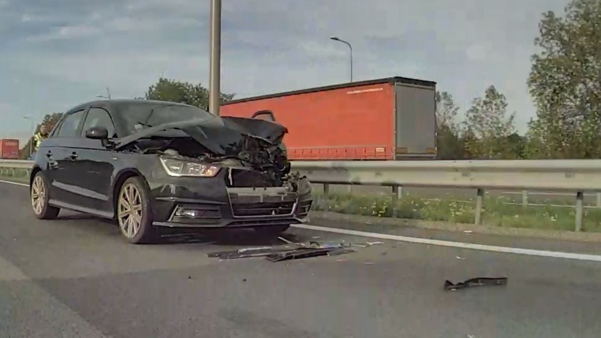 Bijna uur vertraging op A2 door ongeval