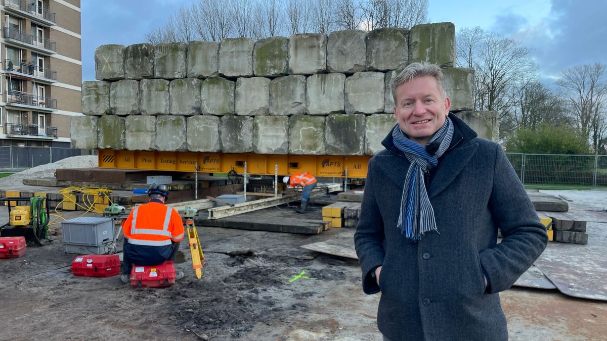 Hoogeveen test met nieuwe palen de oplossingen voor een regionaal funderingsprobleem