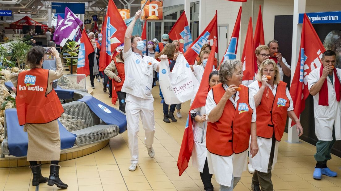 Staking in het UMC Utrecht.