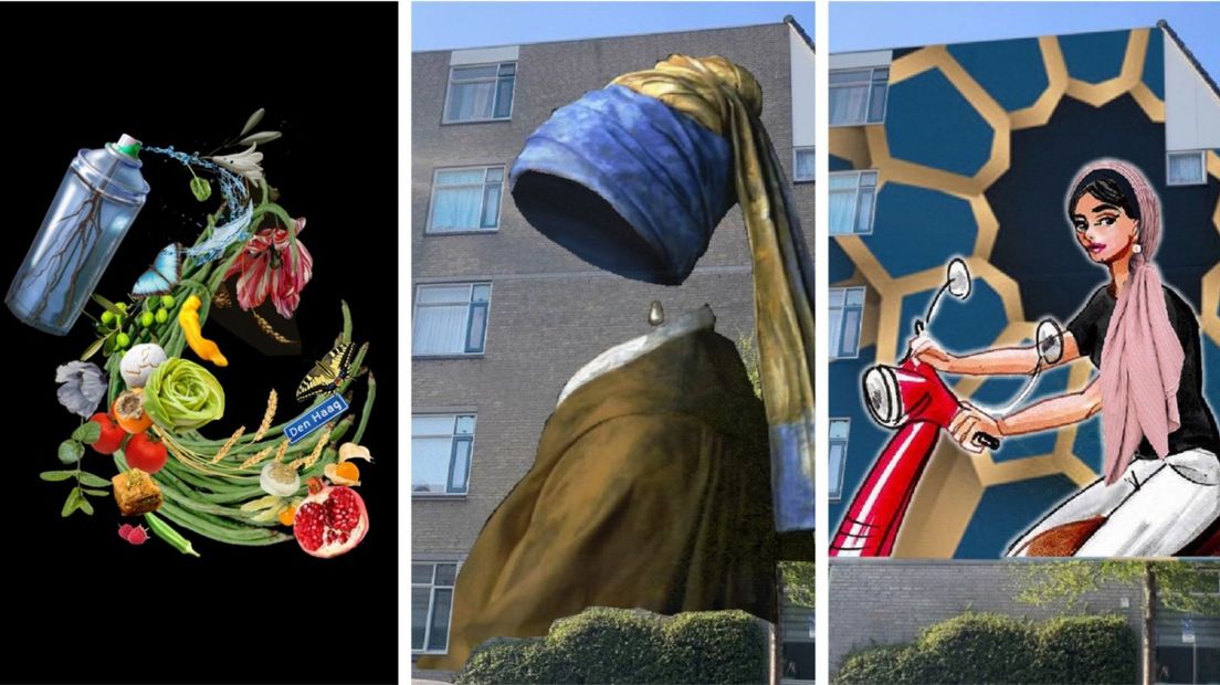 De drie finalisten v.l.n.r: Nadia van Luijk, Nils Westergard en Ringo Mollinger