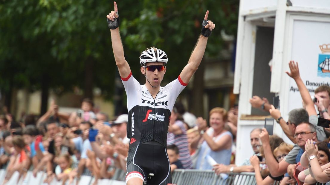 Het hoogtepunt van Mollema in San Sebastian: winst in 2016