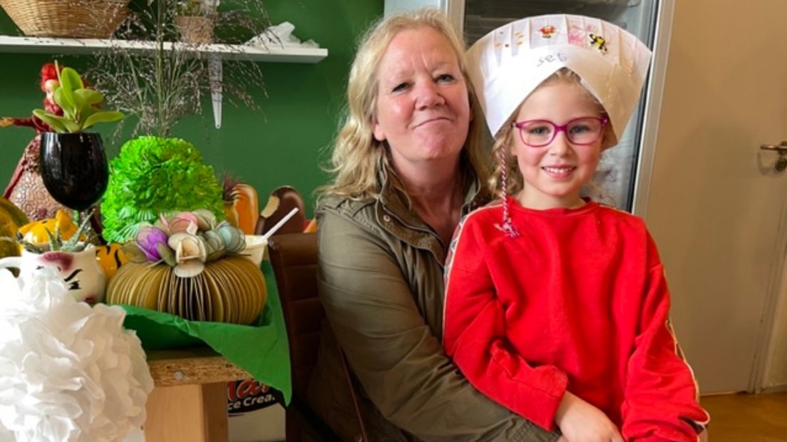 Sara komt er graag samen met haar oma