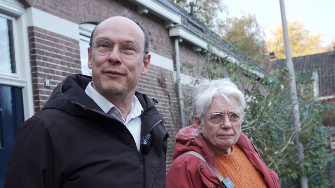 Twee leden van de Fietsersbond in Amersfoort.