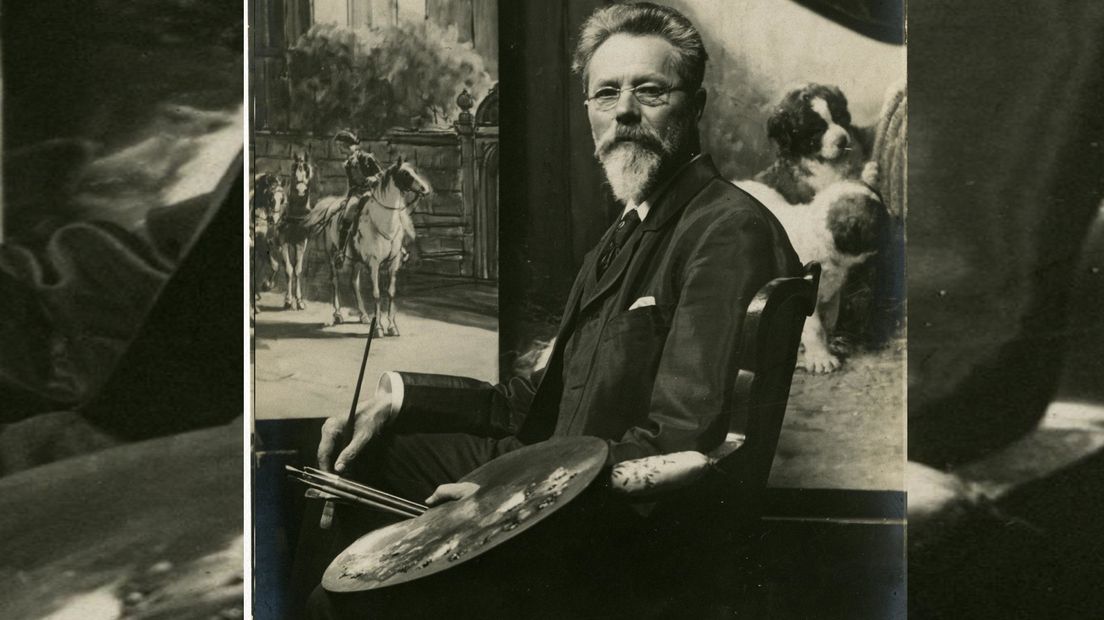 Fotoportret van Otto Eerelman omstreeks 1900