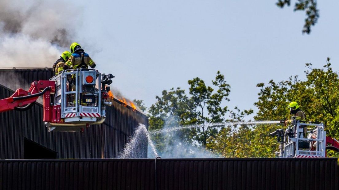 De brand bij Klimmendaal heeft veel schade aangericht.