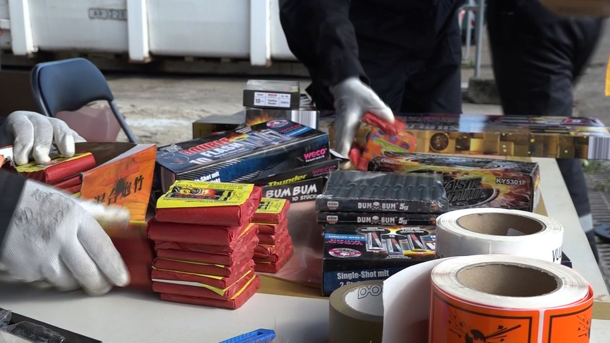 Ruim zestig kilo vuurwerk afgeleverd in Emmen bij speciaal inleverpunt