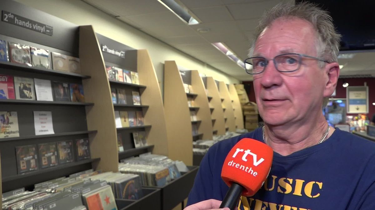 Laatste platenzaak van Coevorden sluit Rieks houdt ermee op RTV Drenthe