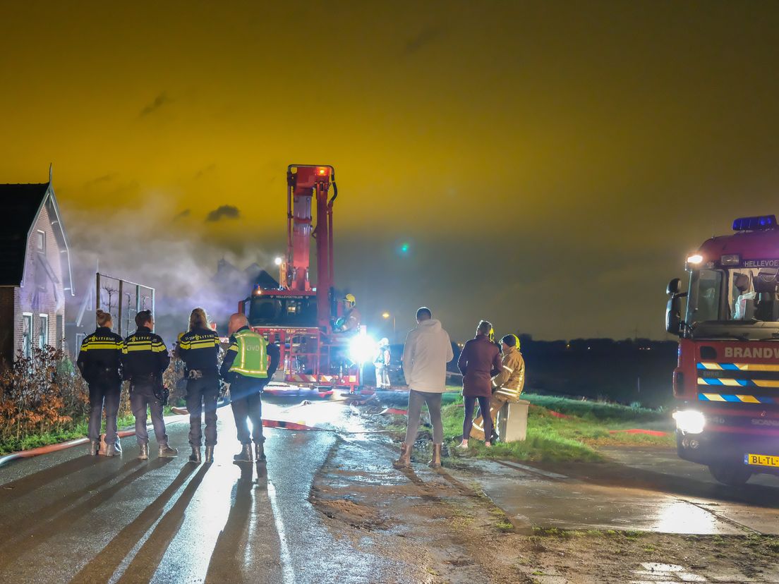 Brand woning Molendijk in Oudenhoorn