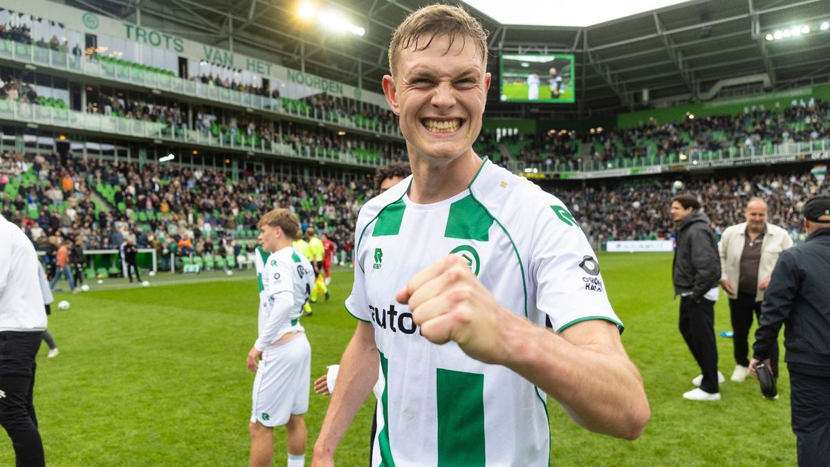 FC Groningen-verdediger Dies Janse genomineerd voor talent van het jaar
