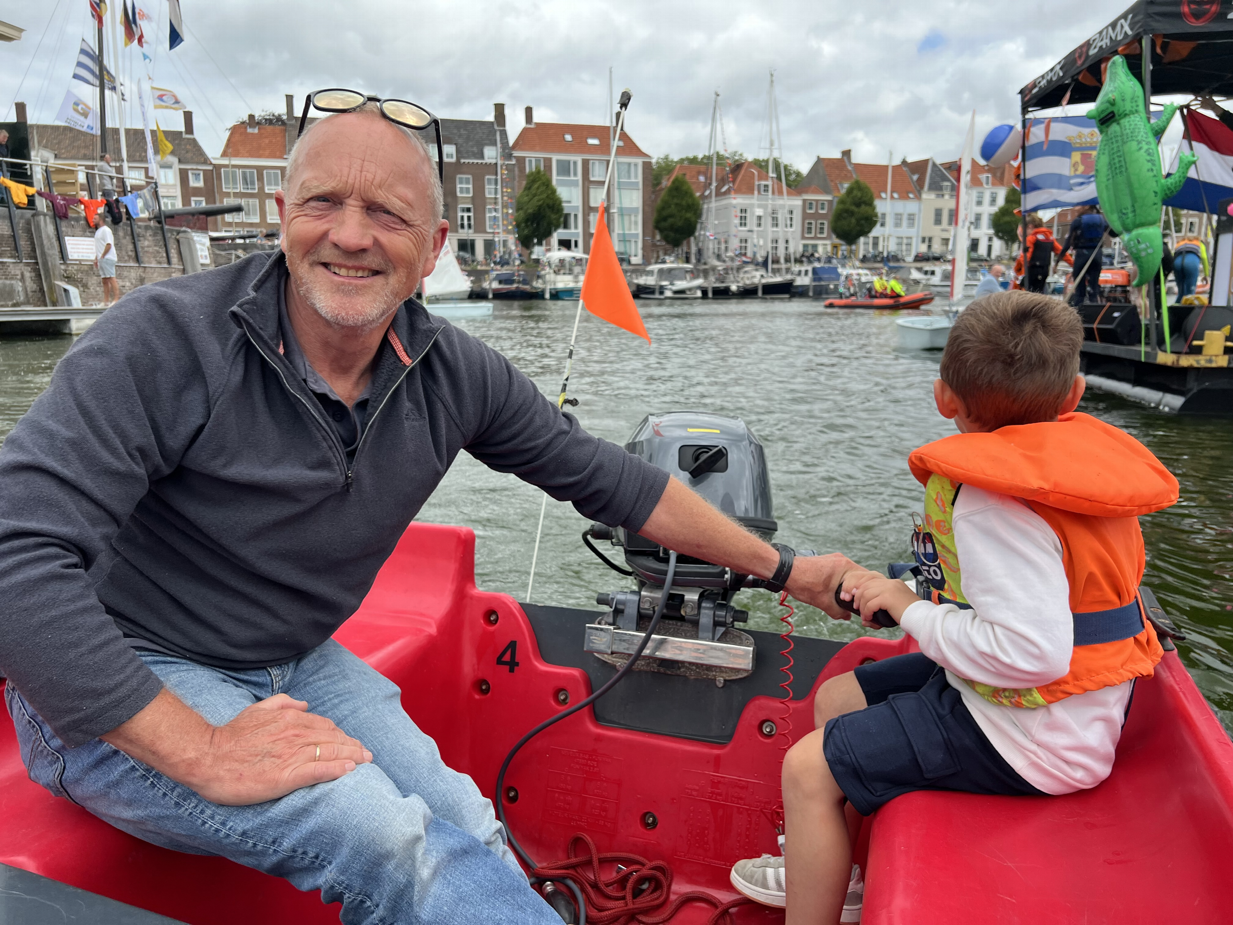 Eerste Drijf-in in Middelburg: 'Er valt nooit iemand buiten boord'