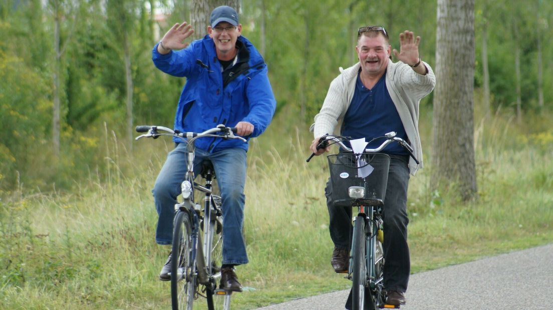 Fietsers in Terneuzen