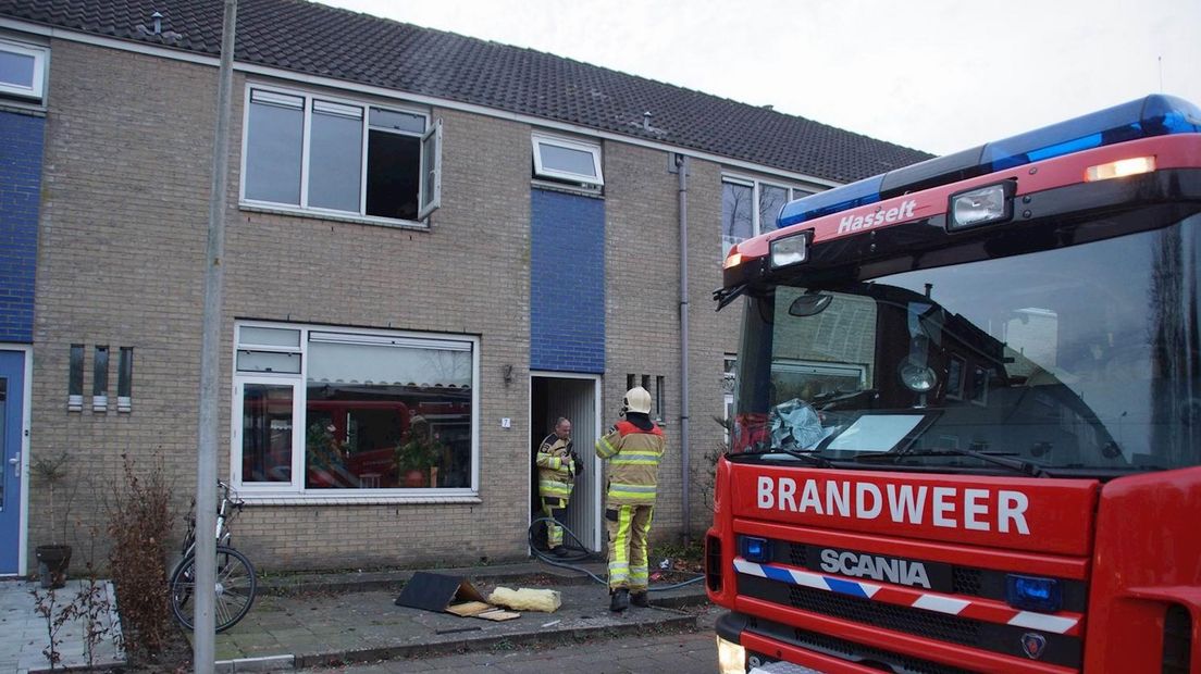 Brand in slaapkamer
