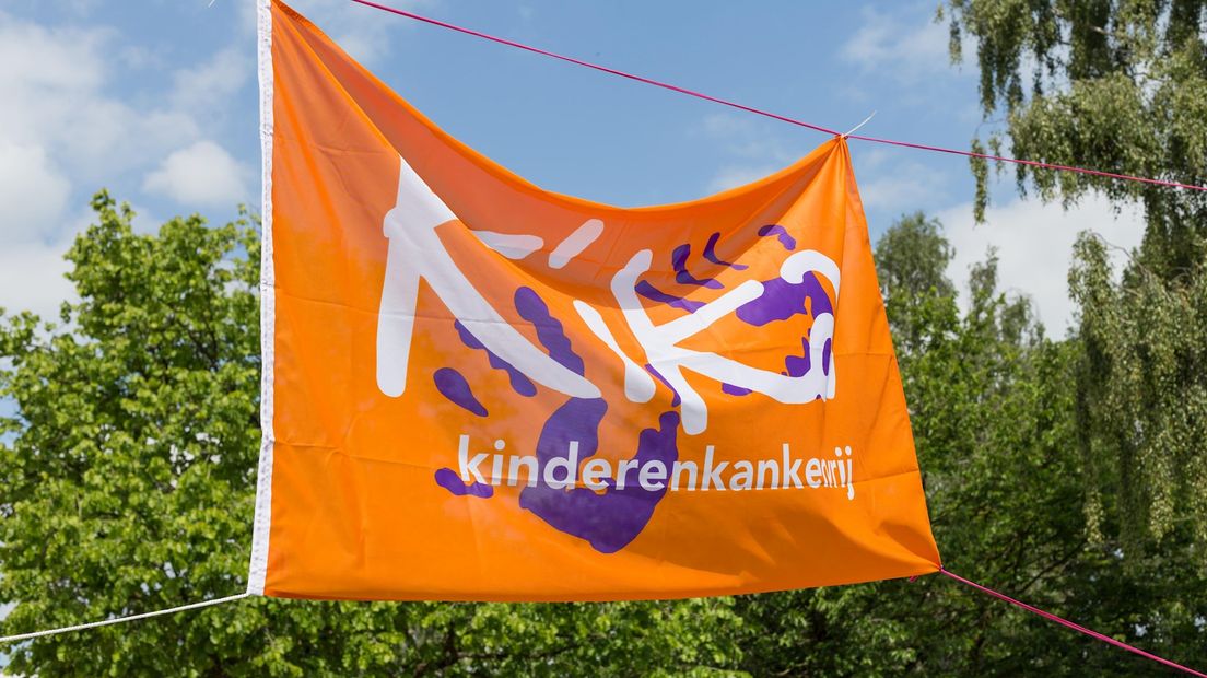 Vlag van KiKa (KinderKankervrij)