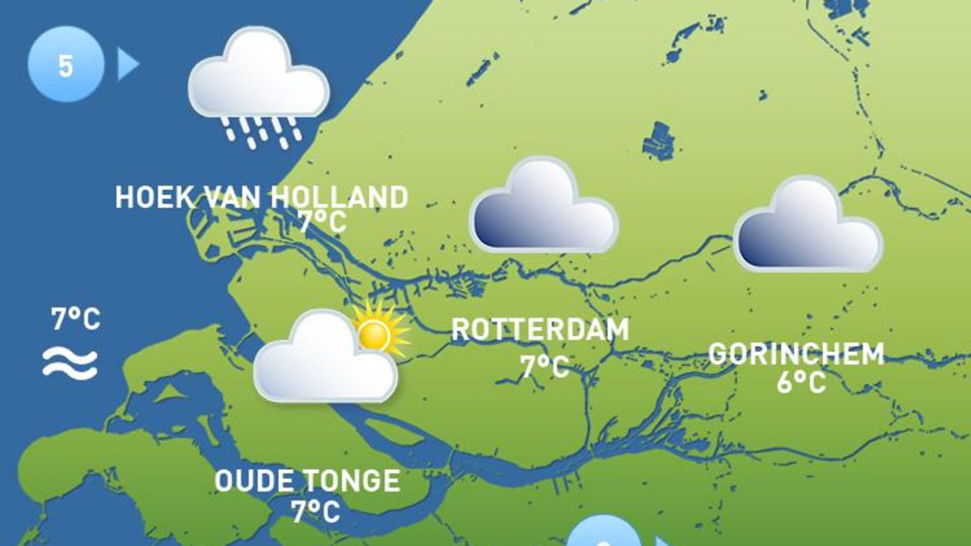 Het weer van 31 december