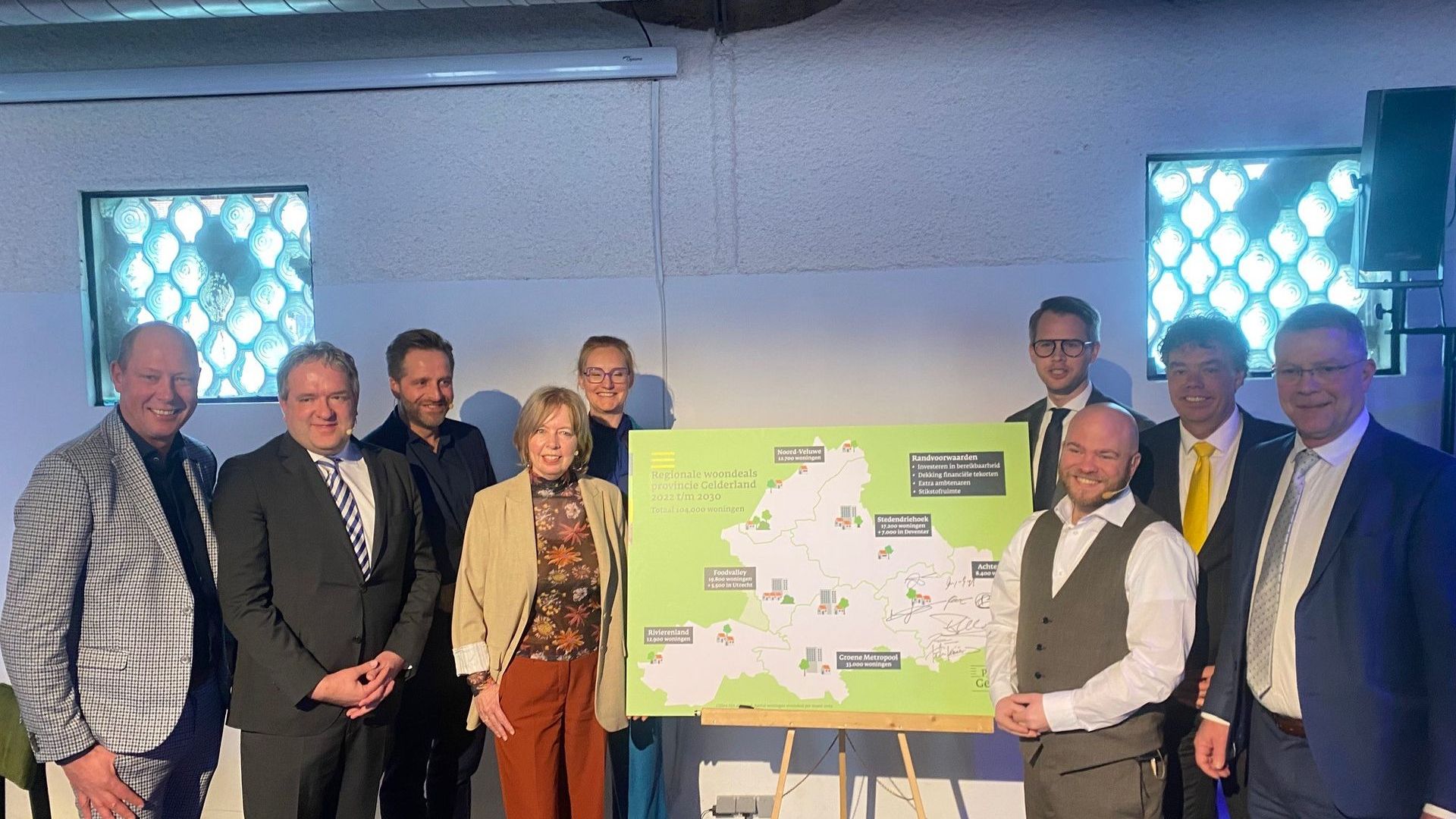 De regio Achterhoek heeft de deal gesloten, dan andere vijf regio's doen dat daarna ook.