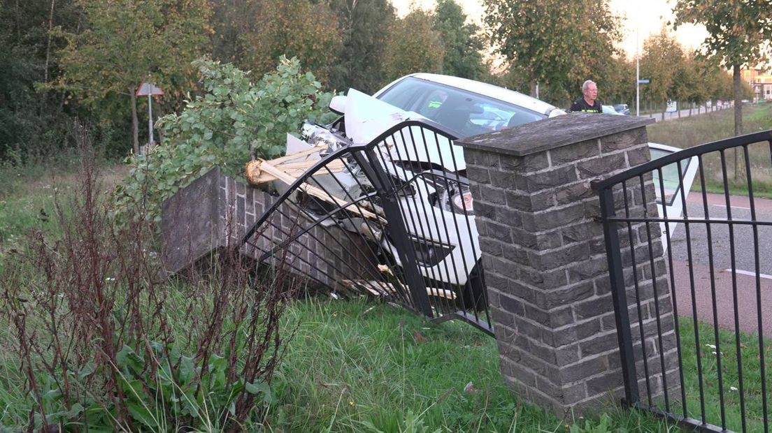 Bestuurder gewond bij eenzijdig ongeval in Hardenberg