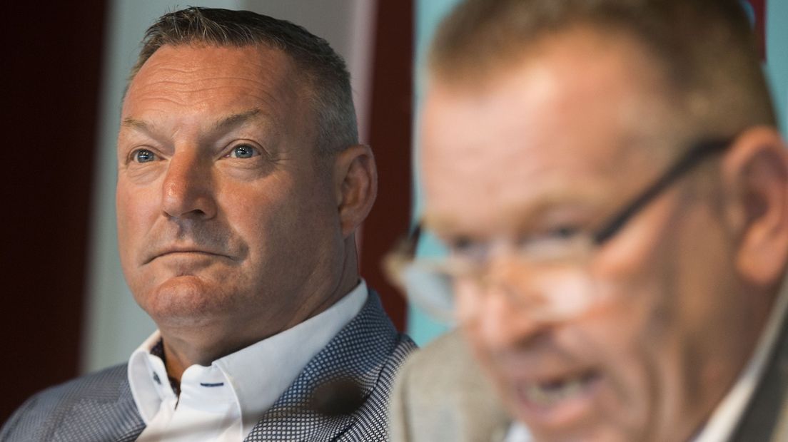 Ron Jans bij zijn presentatie vorig jaar