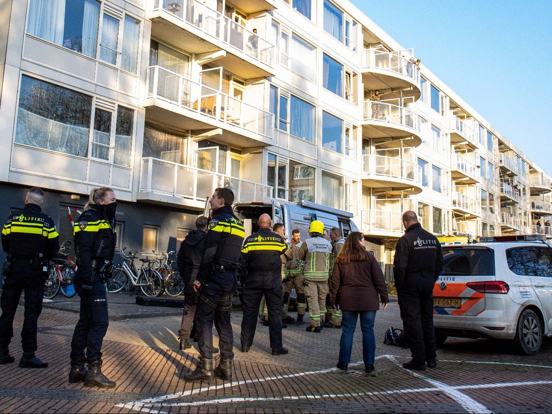 Hulpdiensten donderdag opnieuw in actie bij Mizarstraat in Spijkenisse