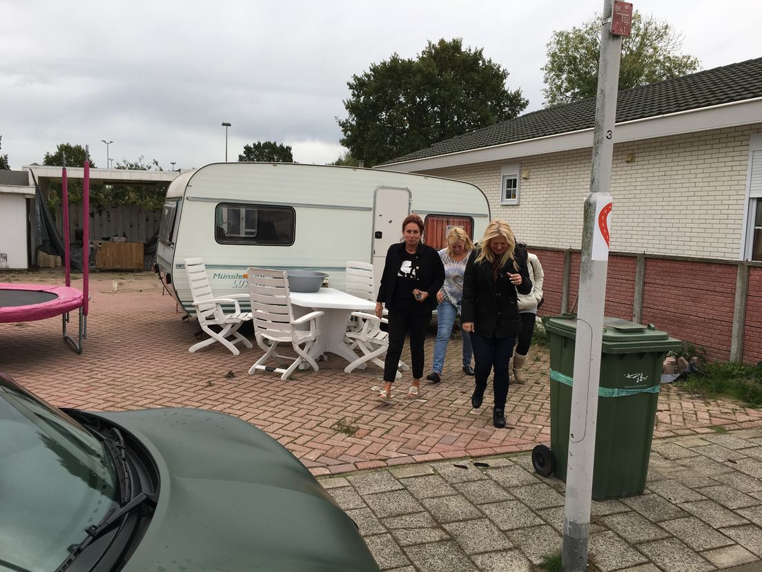 Op de Kievit staan meer caravans gestald uit een gebrek aan plekken.