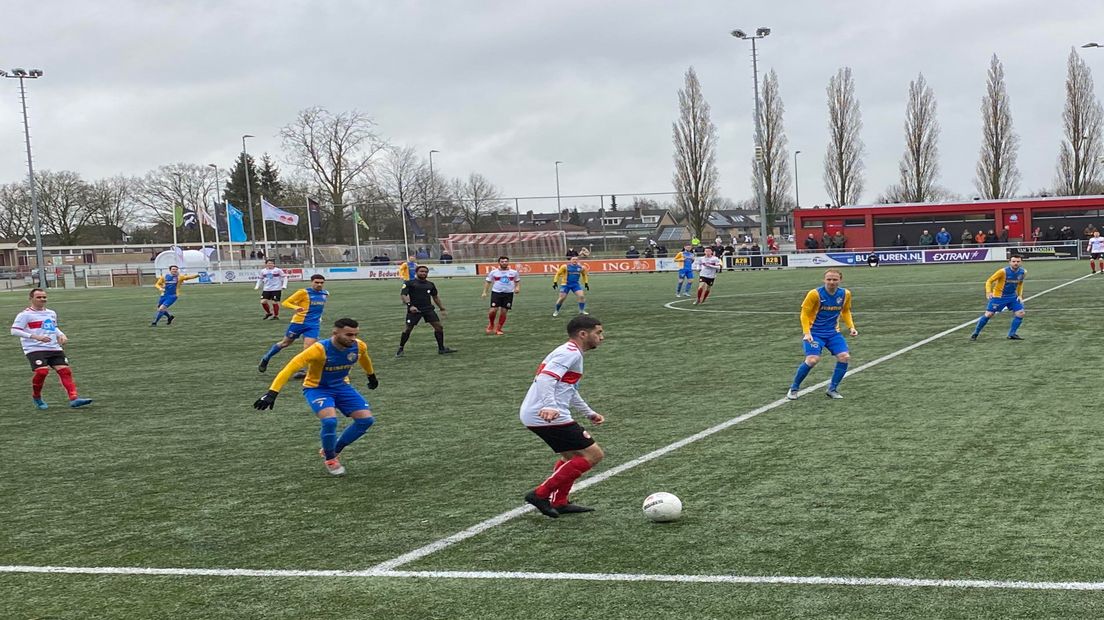 Op 8 maart verloor Hoogland met 8-1 van de tegenstander van zondag