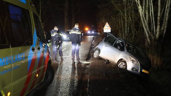 Automobilist gewond bij ongeval