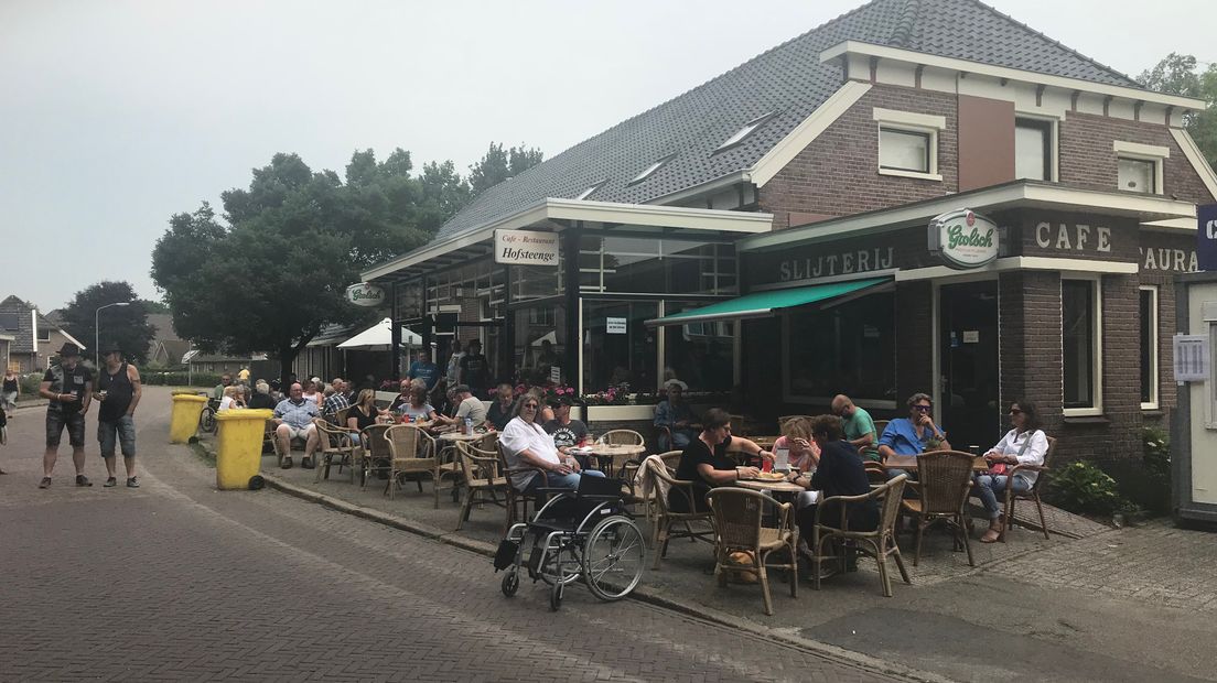 Waar het allemaal begon:
 café Hofsteenge (Rechten: Jeanine Hofsteenge/RTV Drenthe)