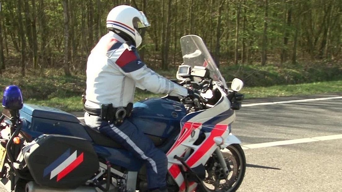 Grensovergang op de A1 bij De Lutte