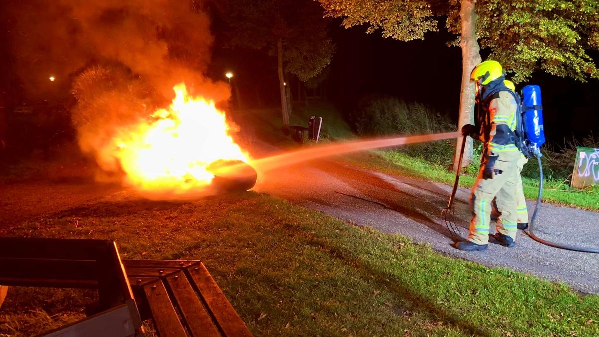Weer brand in Arnemuiden, in een week al vijf branden