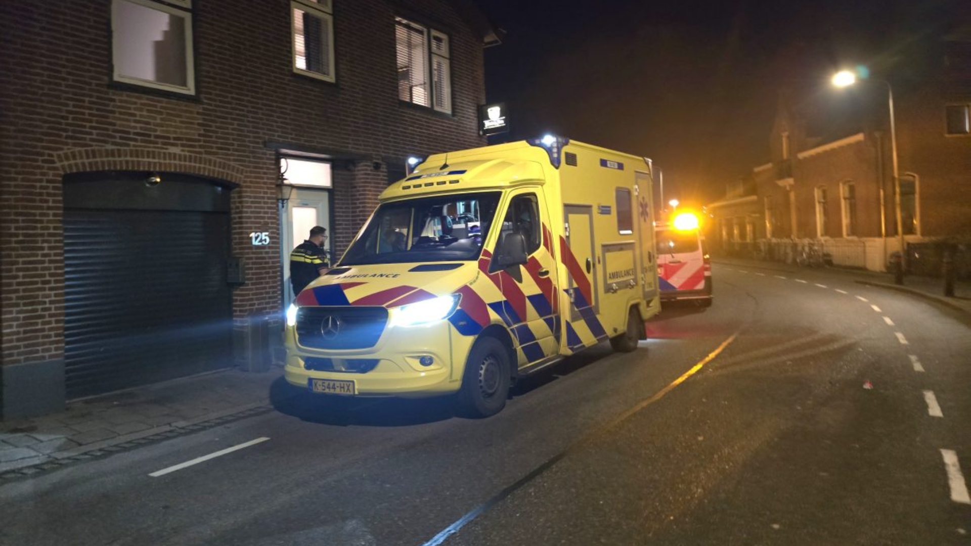 Vechtpartij bij eetcafé in Hendrik-Ido-Ambacht.