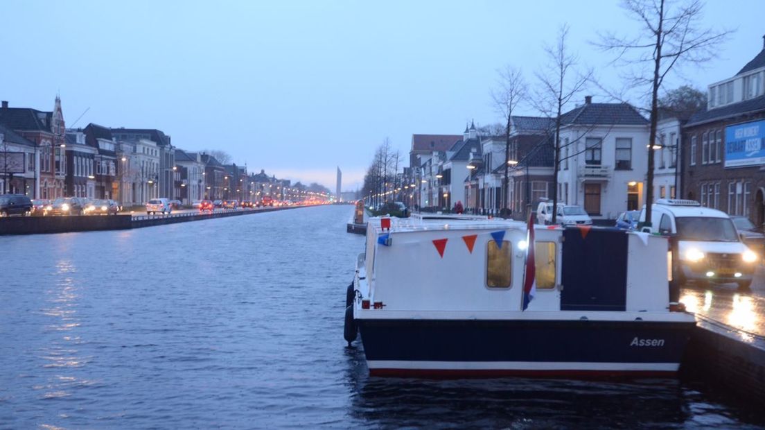De rondvaartboot (Rechten: RTV Drenthe / Jeroen Kelderman)