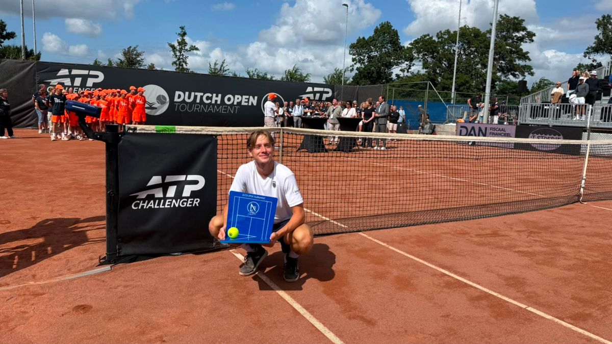 Tennisser Guy den Ouden uit Breukelen wint Dutch Open