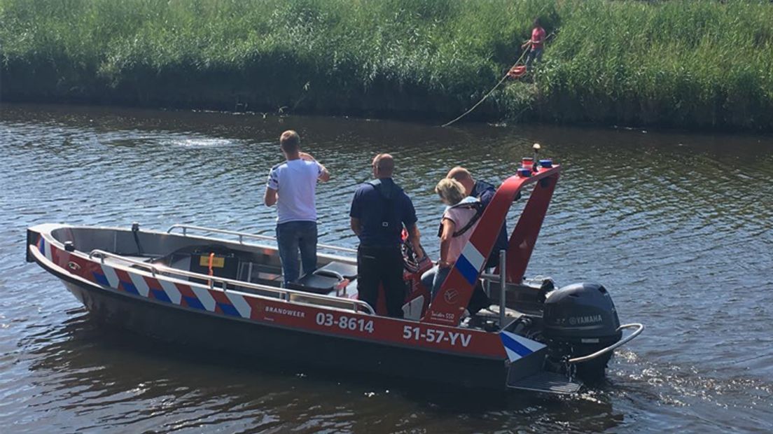 Er werd niets gevonden in het Stieltjeskanaal (Rechten: RTV Drenthe)