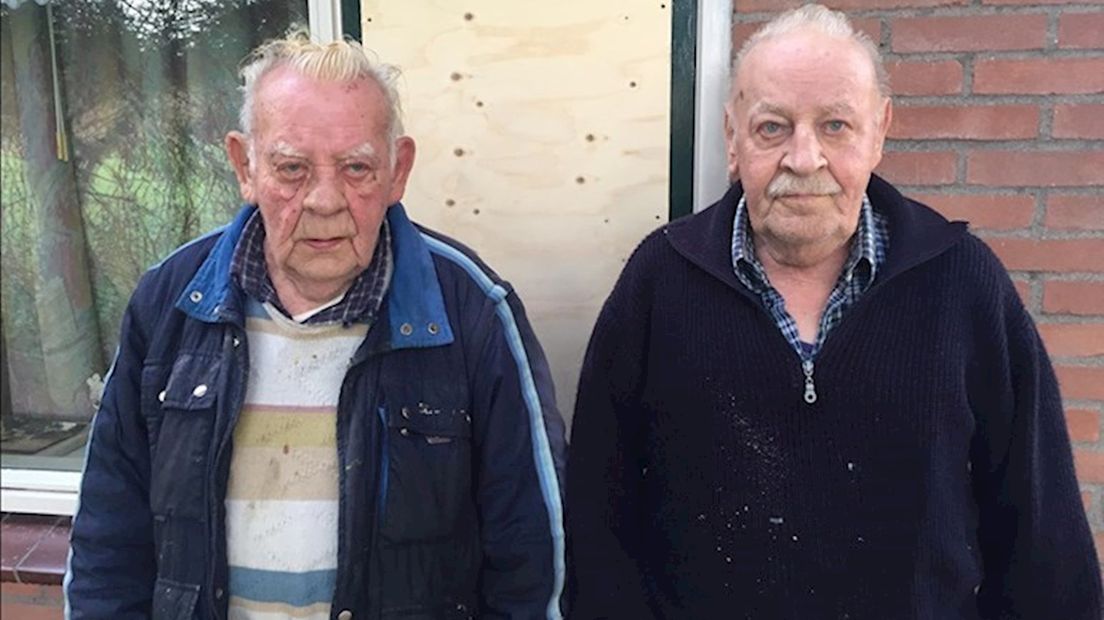 Broers Frans (73) en Hein (87) waren in januari slachtoffer van een woningoverval