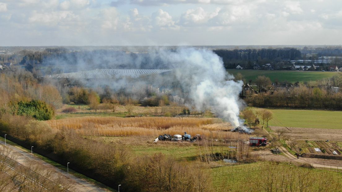 Rookoverlast in Deventer door afvalverbranding