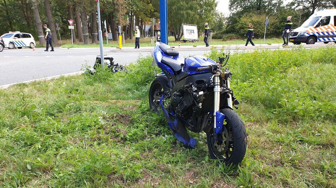 Motorrijder gewond geraakt bij ongeluk in Hengelo