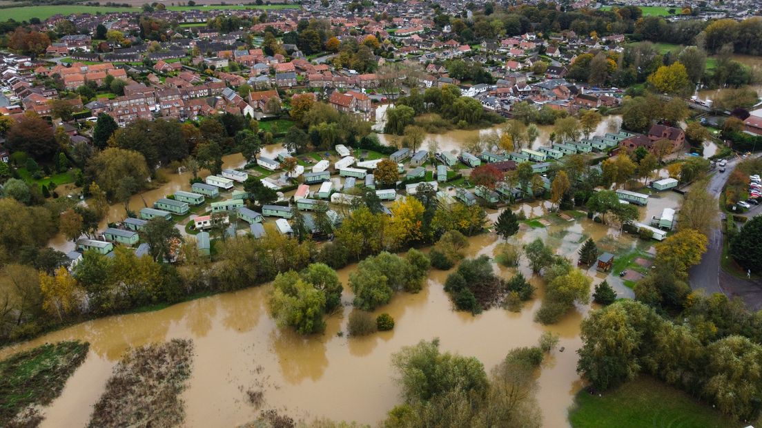 Ook Engeland kampt met overstromingen als gevolg van storm Ciarán