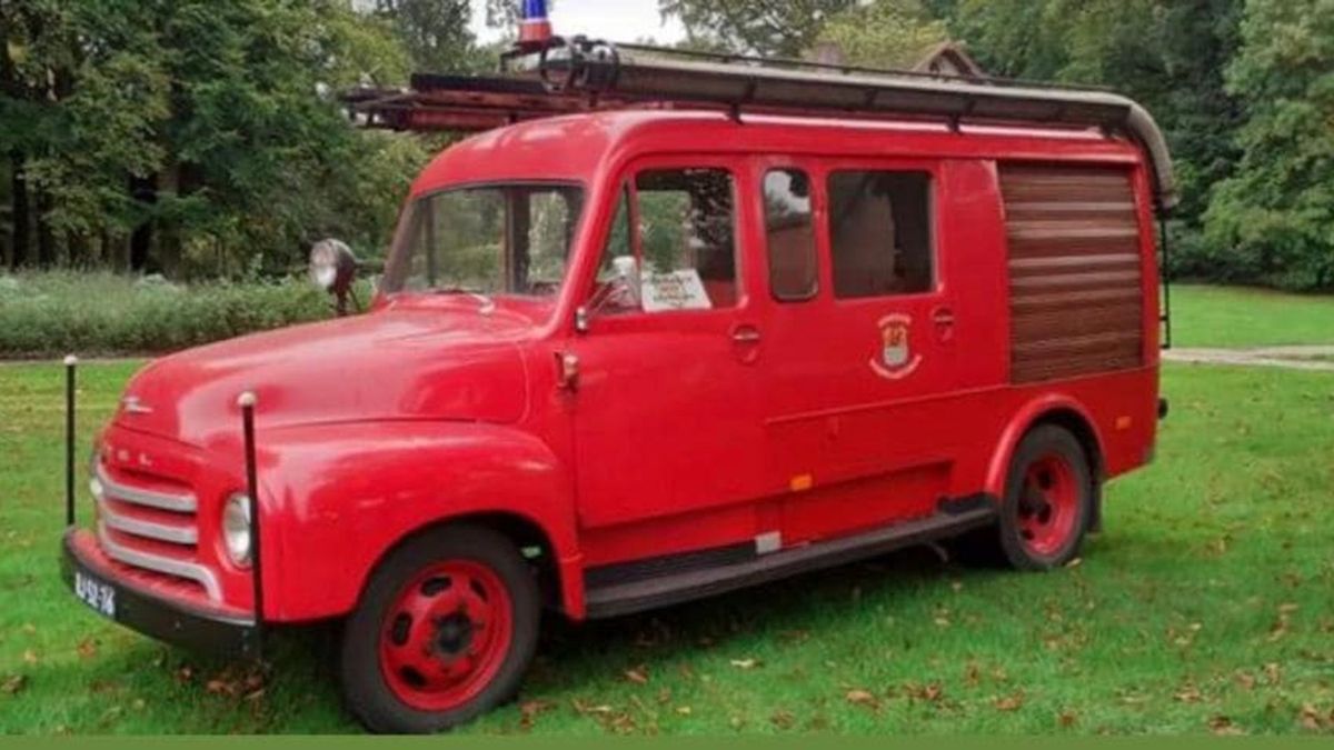 Oude brandweerwagen is 'lot uit de loterij'