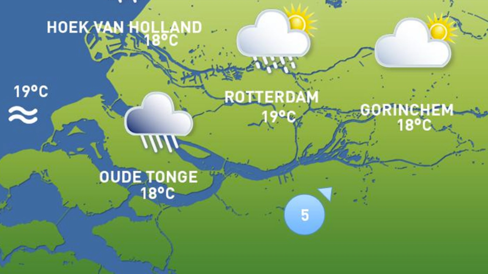 Het weer van donderdag 17 september 2026