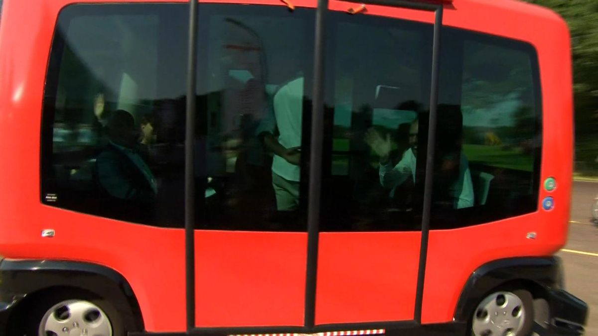 Zelfrijdende bussen als oplossing? Appelscha probeerde het al in 2016