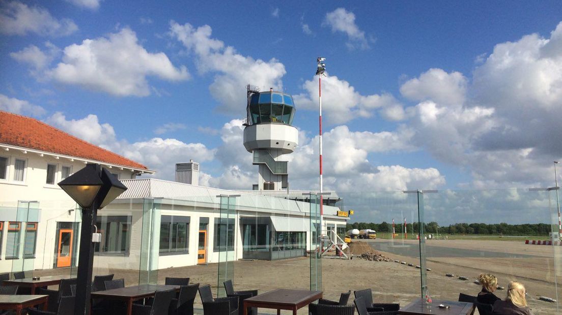 Groningen Airport Eelde rekent op  tekort van 1,2 miljoen euro (Rechten: Andries Ophof/RTV Drenthe)