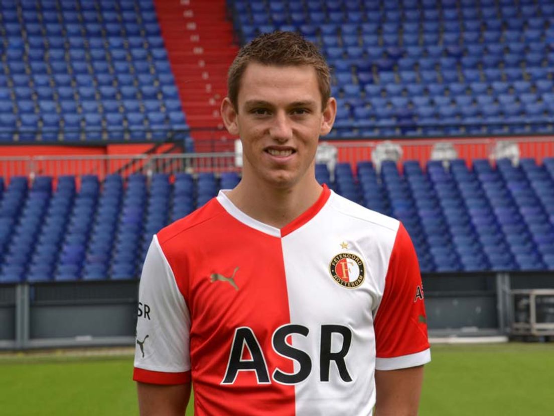 Stefan de Vrij in zijn tijd bij Feyenoord (archieffoto)