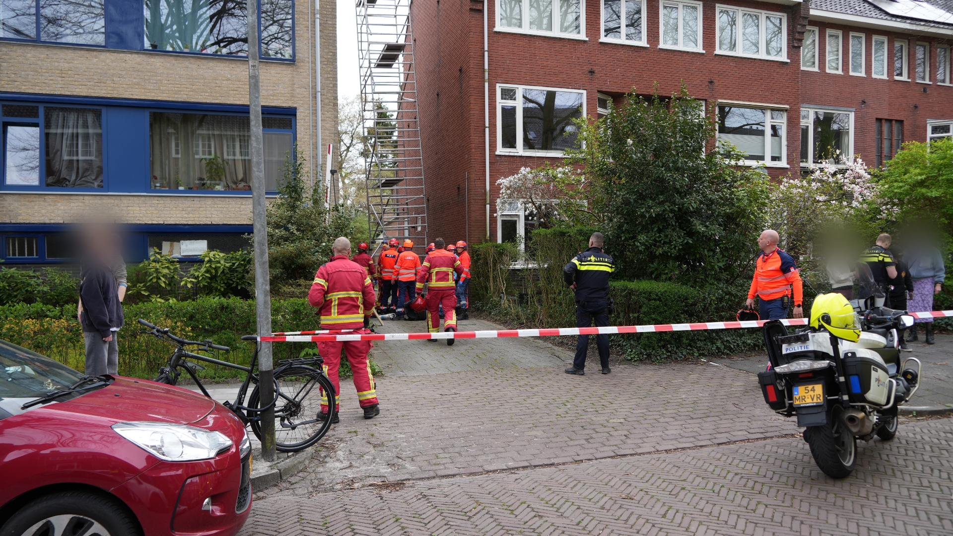 112-nieuws: Man gewond na val van bouwsteiger in Stad