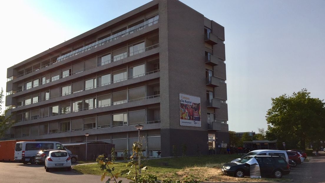 Het deel van het ziekenhuis dat nu als hotel wordt gebruikt