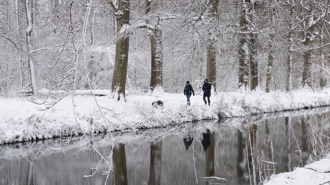 Prachtige winterbeelden uit Woudenberg.