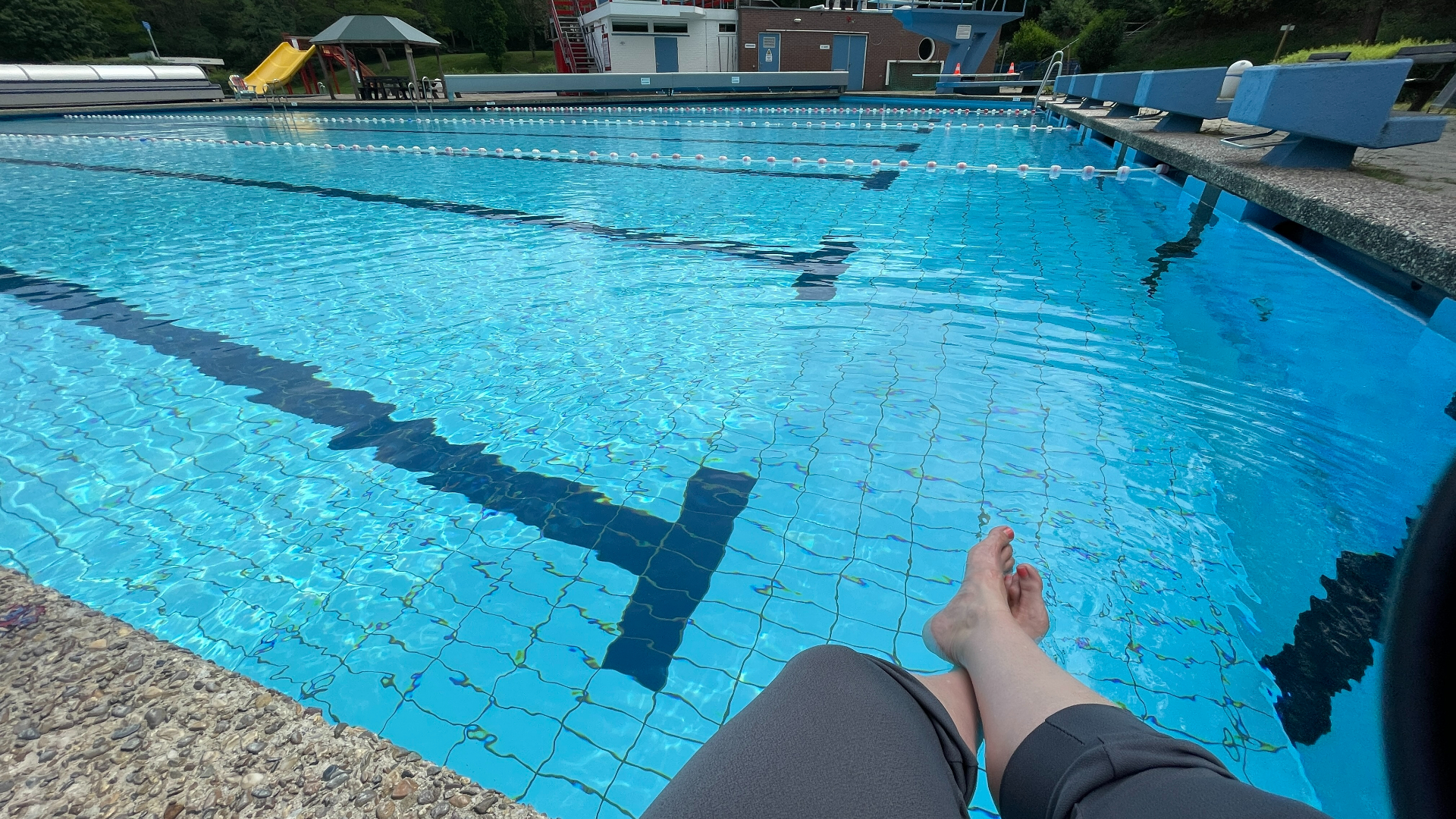 Archief: het bosbad van Leersum, als het open is