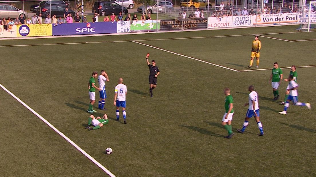 Twee duels schorsing voor Fabian Wilson