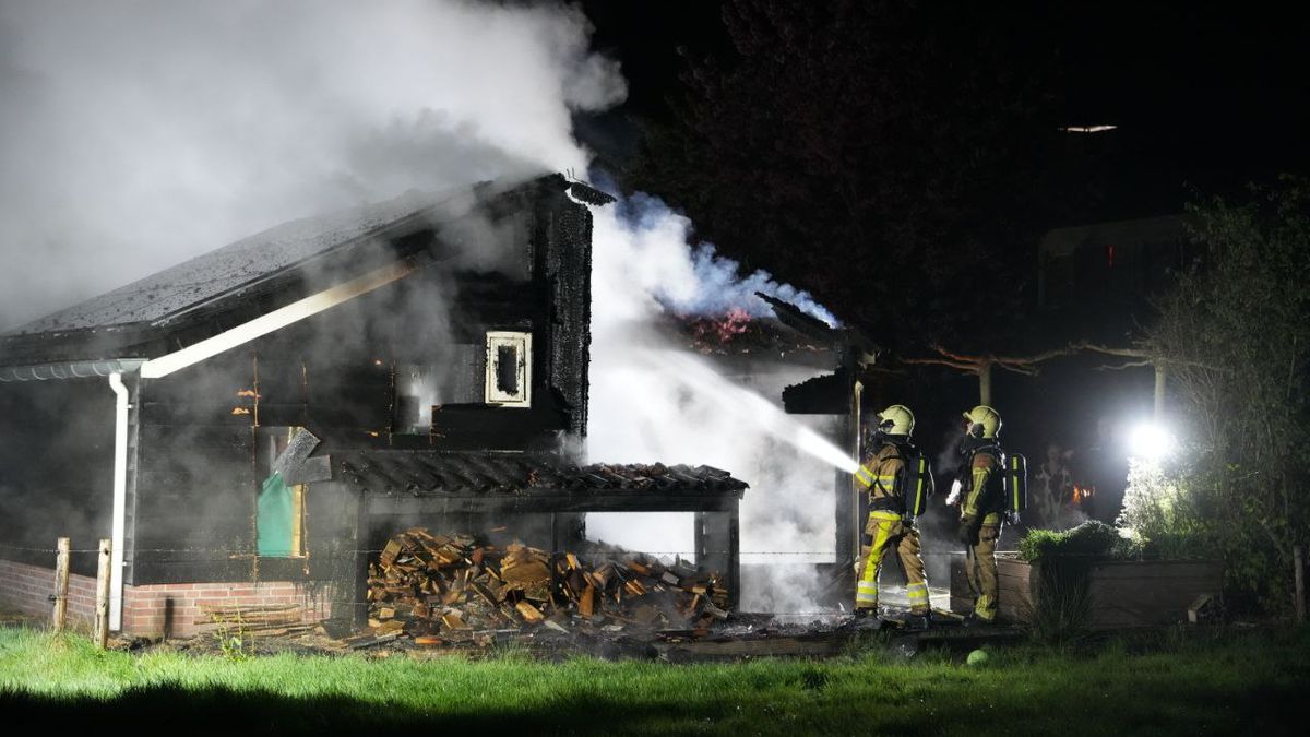 Brand in bijgebouw Punthorst