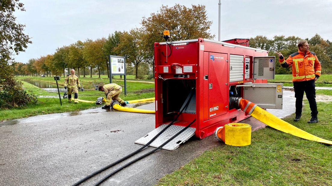 Het nieuwe grootwatertransportsysteem van brandweerkorps De Wijk - Koekange
